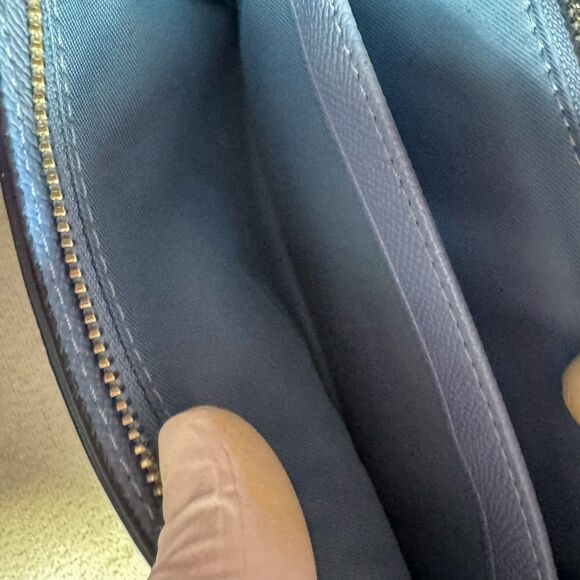 Coach Slim Envelope Wallet – Restored Blue Leather, Sealed, EUC - Picture 11 of 11